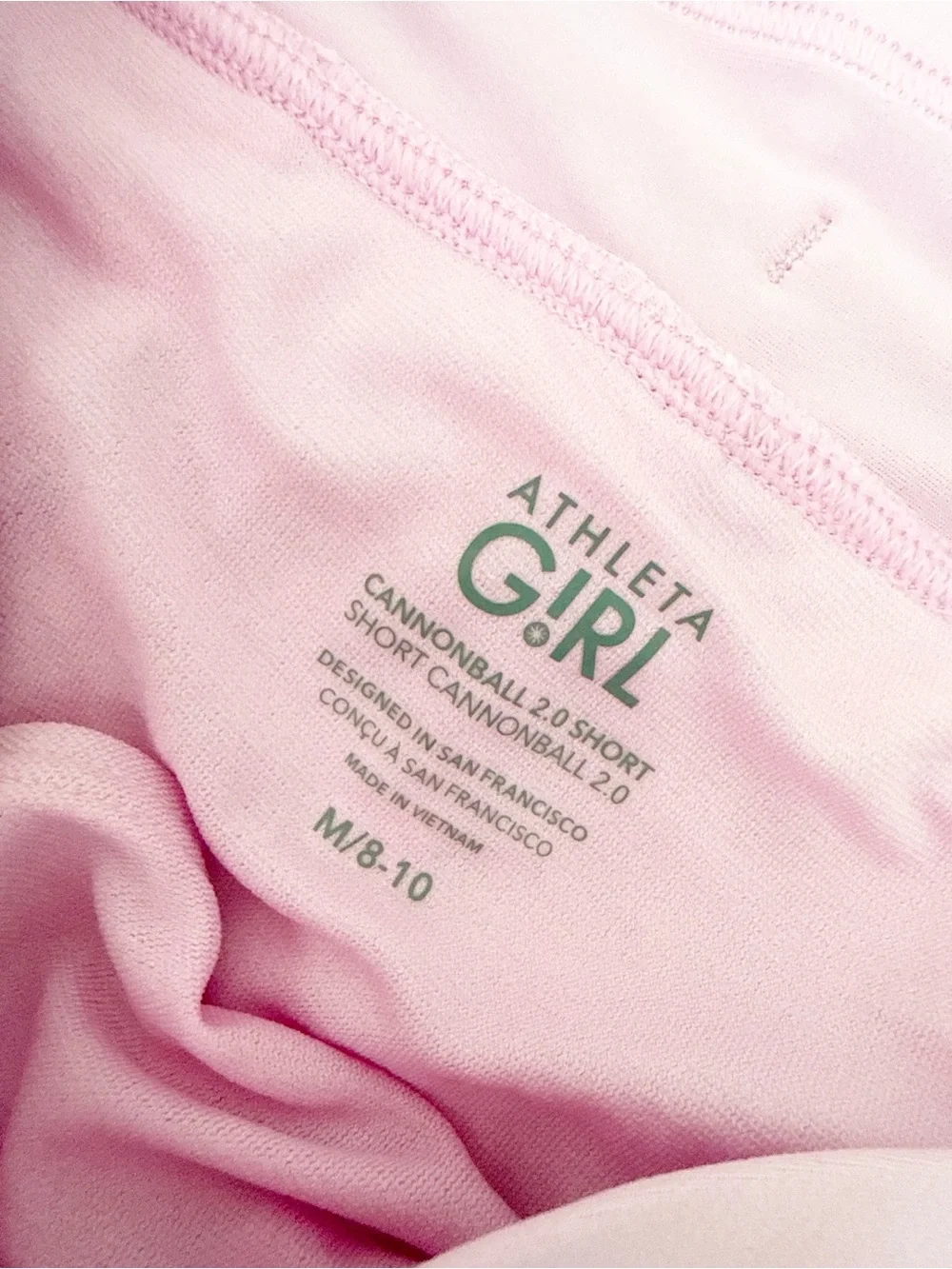 Athleta Pink and Blue Tie-Dye Girls Swim Bikini Set